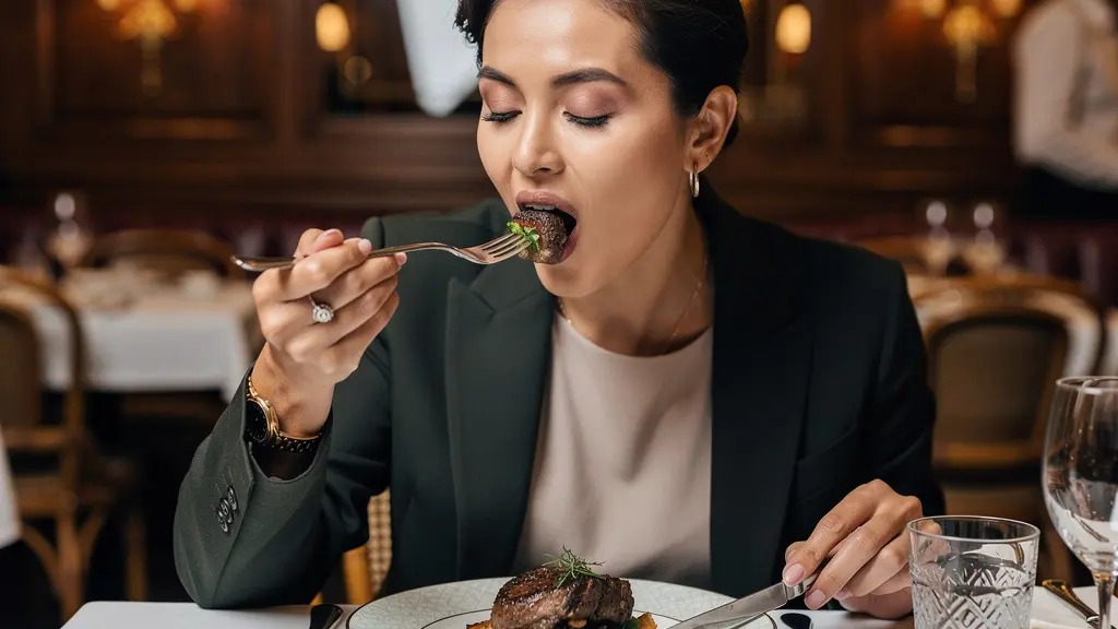 Dégustation élégante d'abats préparés dans une ambiance gastronomique française